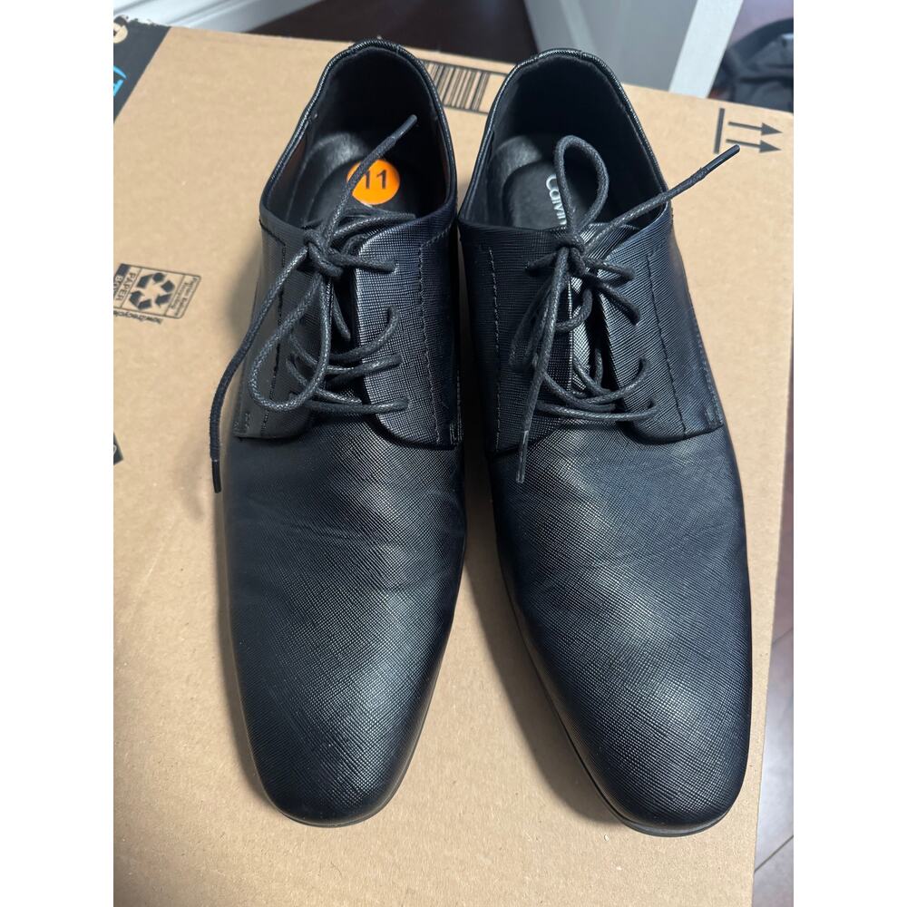 Black Calvin Klein Dress Shoes Size 11